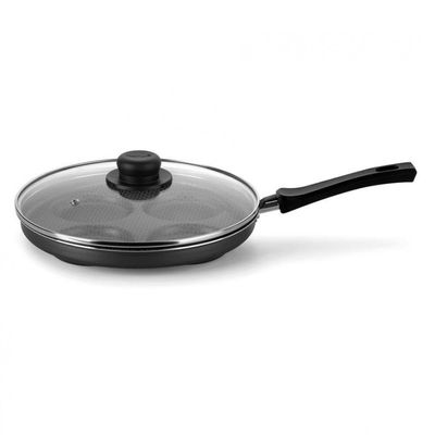 Frigideira para Ovos Multiflon Gourmet com Revestimento Antiaderente Ultra 7 26 cm Preto