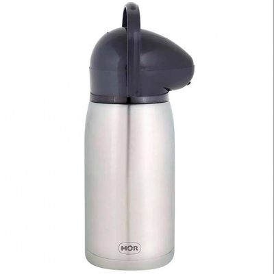 Garrafa Térmica Mor Nobile Inox 2 L Preto com Inox