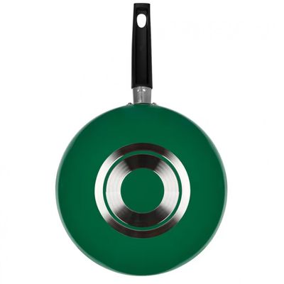 Frigideira Wok Multiflon Color com Revestimento Ultra 7 24 cm Verde