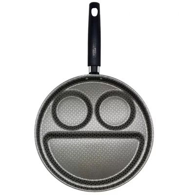 Frigideira Multiflon Breakfast Antiaderente Ultra 7 27 cm Grafite
