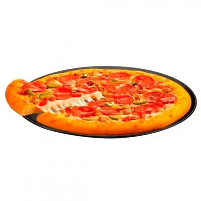 Forma para Pizza Multiflon Antiaderente 35cm Preto