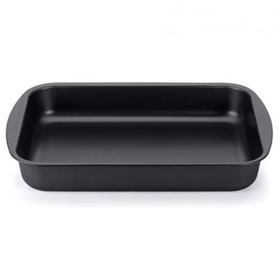 Assadeira Funda Multiflon Antiaderente - 40cm Preto