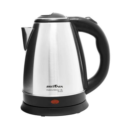 Chaleira Elétrica BCH02PI Capacidade 1,8 Litros Britânia Aço Escovado / 220V