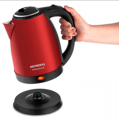 Chaleira Elétrica CE-06-R 2 Litros 1200W Mondial Vermelho / 220V