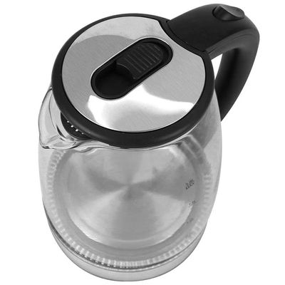 Chaleira Elétrica Britânia BCH11 Glass 1,8 L Preto com Transparente / 220V