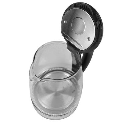 Chaleira Elétrica Britânia BCH11 Glass 1,8 L Preto com Transparente / 220V