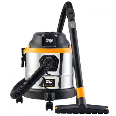 Aspirador de Pó e Água GTW Inox 15 1700W Wap Inox com Preto / 110V