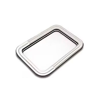 Bandeja Retangular Tramontina Ciclo Inox 42x30 cm n/a
