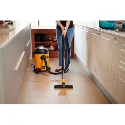 Aspirador de Pó e Água GTW Inox 20 1600W Wap Amarelo com Preto / 110V