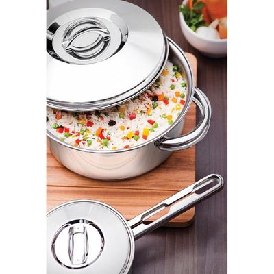 Caçarola Funda Tramontina Solar Inox - 16cm Inox