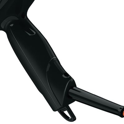 Secador de Cabelos Taiff Titanium Colors com Emissão de Íons Motor AC Profissional 2100W Preto com Laranja / 220V