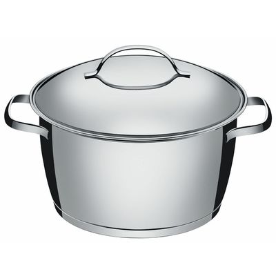 Caçarola Funda Allegra Tramontina 22cm em Inox 62654220 Alumínio