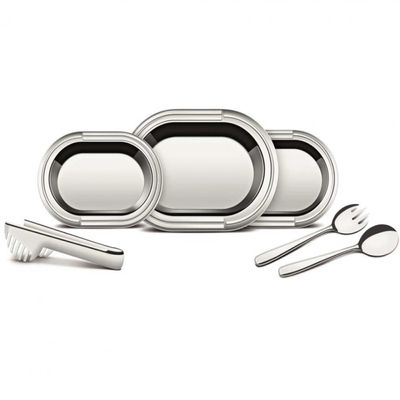 Conjunto de Baixelas Ciclo 6 Peças Tramontina Inox