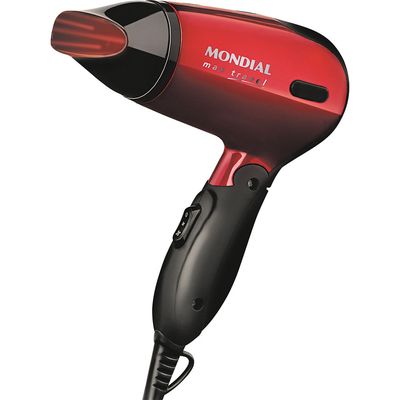 Secador de Cabelo Portátil Mondial Max Travel SC10 Bivolt Bivolt