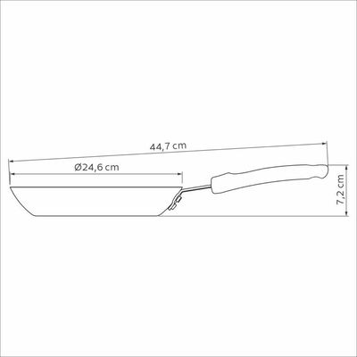 Frigideira 24cm Profissional 1,3l Com Revestimento Cerâmico Tramontina