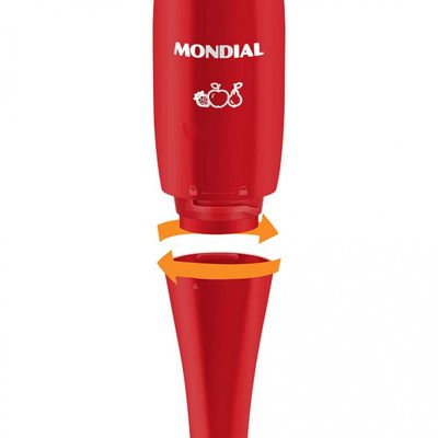 Mixer Mondial Pratic M-15-R 2 em 1 com Copo Medidor 200 W Vermelho / 220V