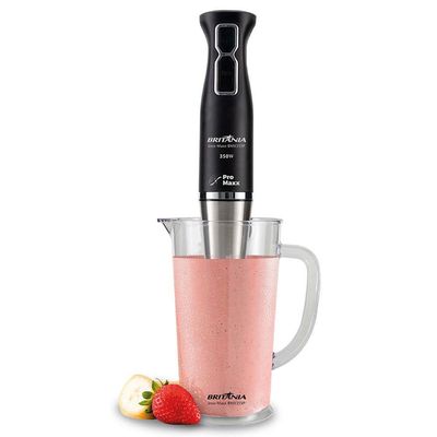 Mixer Britânia BMX355P com Copo Preto 350W Preto / 110V