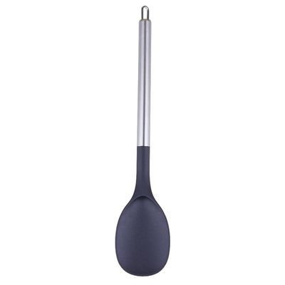 Colher Inox e Silicone Prime Cazza Preto