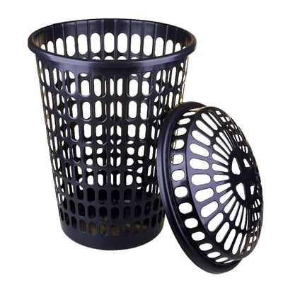 Cesto de Roupas Telado 60L Plásticos MB 3667 Preto Preta