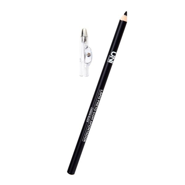 Lápis de Olho Preto Unimake com Apontador Lápis de Olho Preto Unimake com Apontador