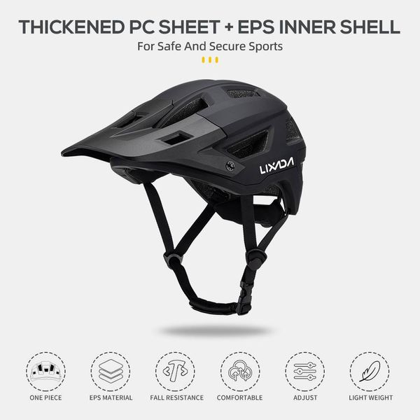 Capacete de Bicicleta para Homens e Mulheres Ajustável 55-61cm ciano claro