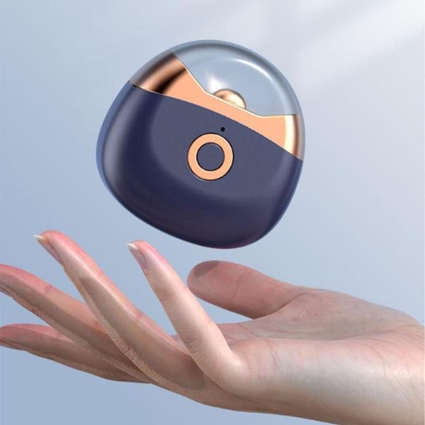 Cortador de Unhas Elétrico USB com Luz LED e 2 Velocidades azul