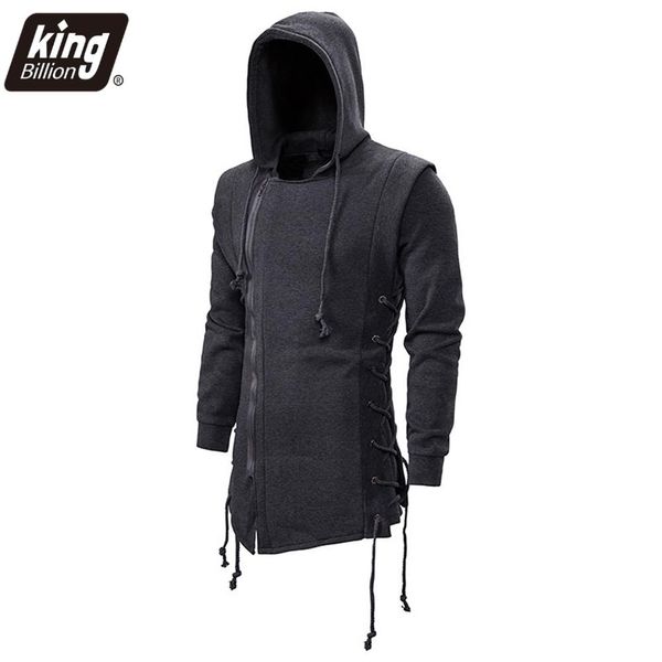 Moletom Masculino Casual com Capuz e Manga Longa M / preto