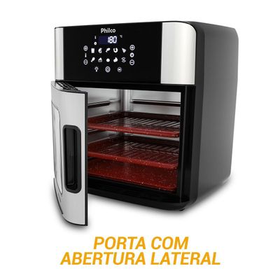 Air Fryer Philco 16L 4 em 1 Painel Digital PAF16A 220V