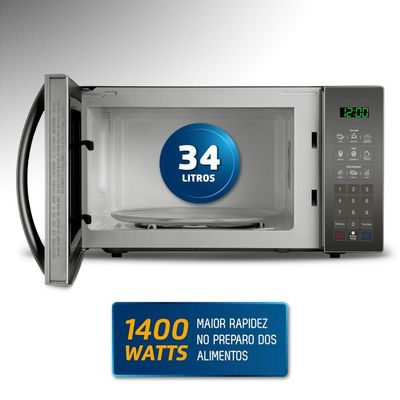 Micro-ondas 34l Mondial Mo-02-34-e 127v/60hz . 110V