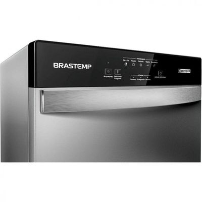 Lava Louça Brastemp 8 Serviços Inox Blf08bsbna Inox 220V