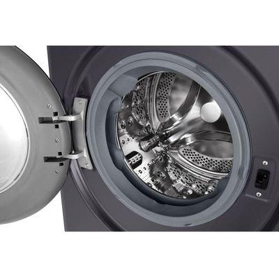 Lava e Seca Smart LG VC4 12kg Titanium Com Inteligência Artificial AIDD CV5012MC4 110V