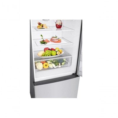Refrigerador Lg Bottom Freezer Inverse 451l Platinum 110v