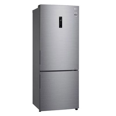 Refrigerador Lg Bottom Freezer Inverse 451l Platinum 110v