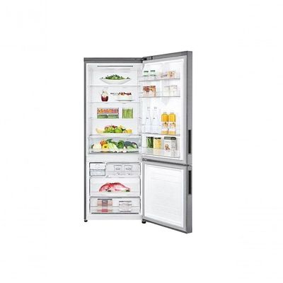 Refrigerador Lg Bottom Freezer Inverse 451l Platinum 110v