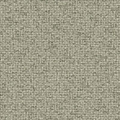 Papel De Parede Lin Aspecto Têxtil Cinza Kad102