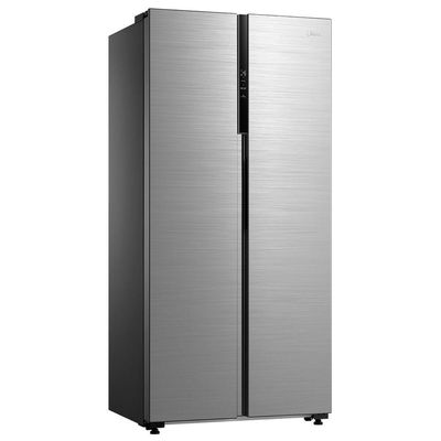 Geladeira Frost Free Side By Side 442L Cor Inox Midea 220v MDRS598FGA042
