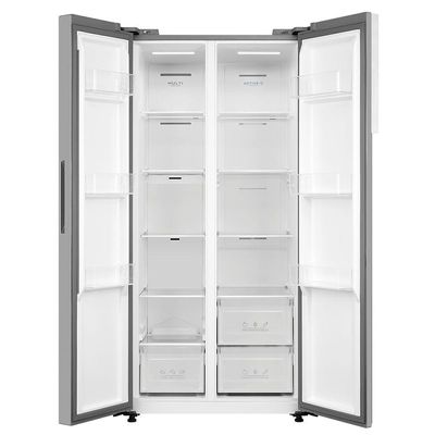 Geladeira Frost Free Side By Side 442L Cor Inox Midea 220v MDRS598FGA042