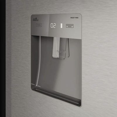 Refrigerador Side By Side Philco 486L Inox Eco Inverter PRF504ID Inox 220V