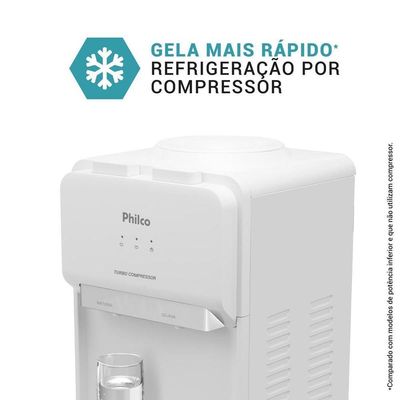 Bebedouro Philco PBE11 20 Litros Água Natural E Gelada Branca 127V