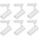 Kit 6 Spot Led Mr16 Para Trilho Eletrificado Branco 110/220v 6500k Frio