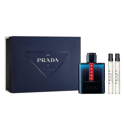 Kit Prada Ocean Luna Rossa For Men - Eau De Toilette 100ml + 2 Miniaturas 10ml