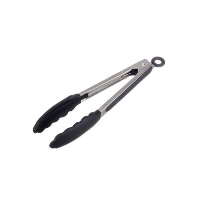 Tigela Saladeira Bowl e Pegador de Salada Preto 2un