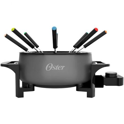 Panela Elétrica de Fondue Oster OFND100 2.4 Litros Cinza / 220V
