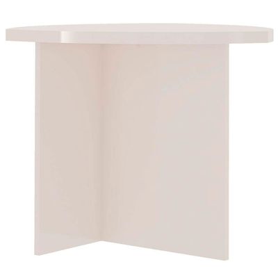 Mesa de Centro Delta com Tampo de 60x58 cm Artely Off White
