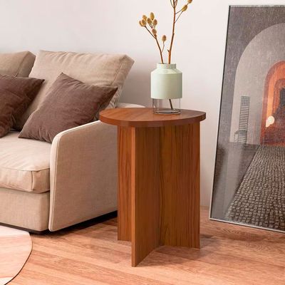 Mesa de Apoio Delta Artely MDF 25mm / MDP 15mm Cedro