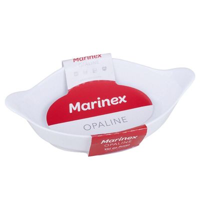 Assadeira Oval Pequena 600ml Opaline Marinex