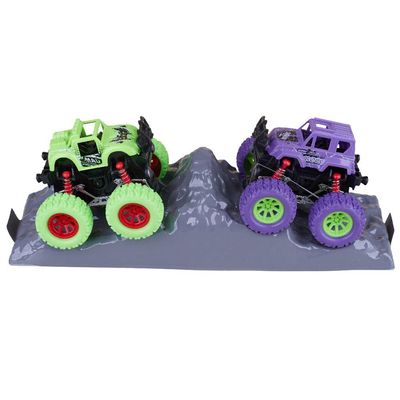 Conjunto com 2 Carros Monster Truck 2.0 com Fricção Play&Fun