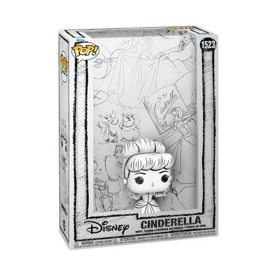 Boneco Funko Pop! Art Cover Disney Esboços - Cinderela