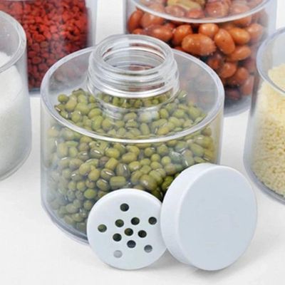 Organizador De Condimentos Empilhável - Kit Com 6 Recipientes Para Temperos