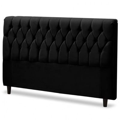 Cabeceira para Cama King Size Palladium Dobue Preto